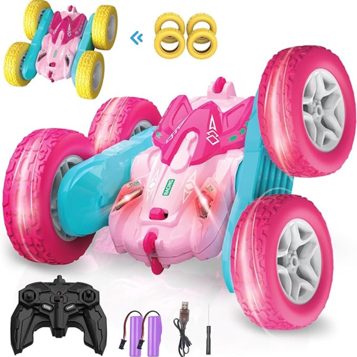 MMP® Elektrische Auto voor Kinderen Accu - Elektrische Auto - Elektrische Kinderauto - Roze - 15cm x 10cm x 5cm
