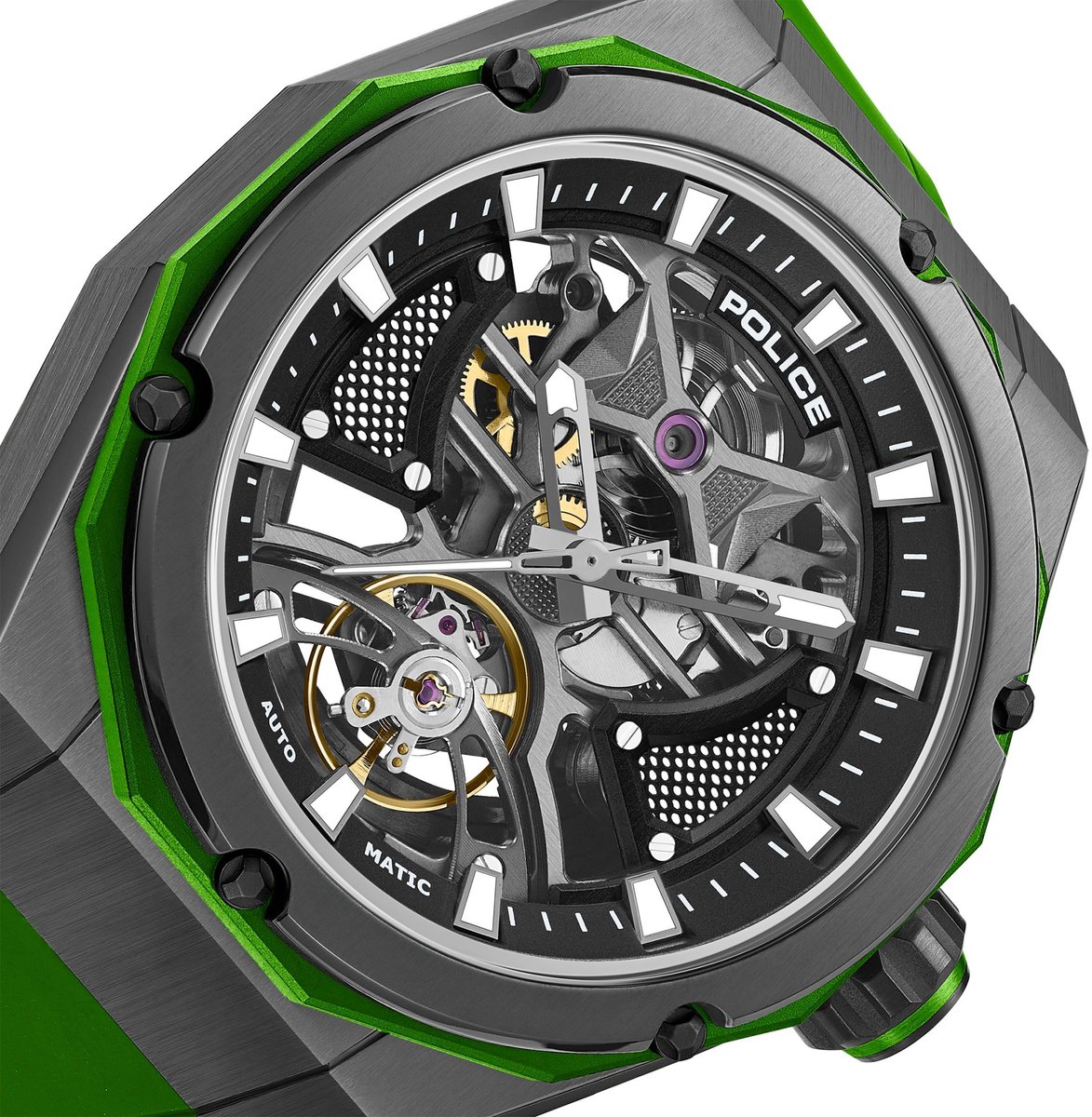 Automatisch horloge Dayton Green