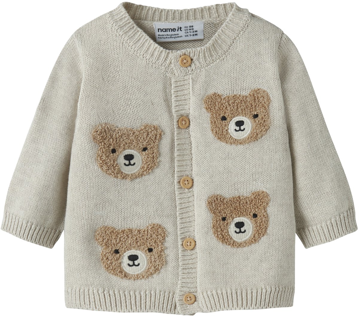 NAME IT - NBMOBASE LS KNIT CARD - Baby - Cardigans
