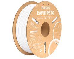 Elegoo Filament Rapid Petg Voor 3D-Printer Wit 1Kg Met Vertraging