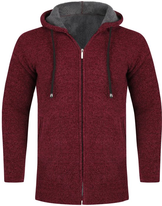 ALLTHEMEN Heren Trui - Capuchon en Gevoerd Outdoorvest - XL