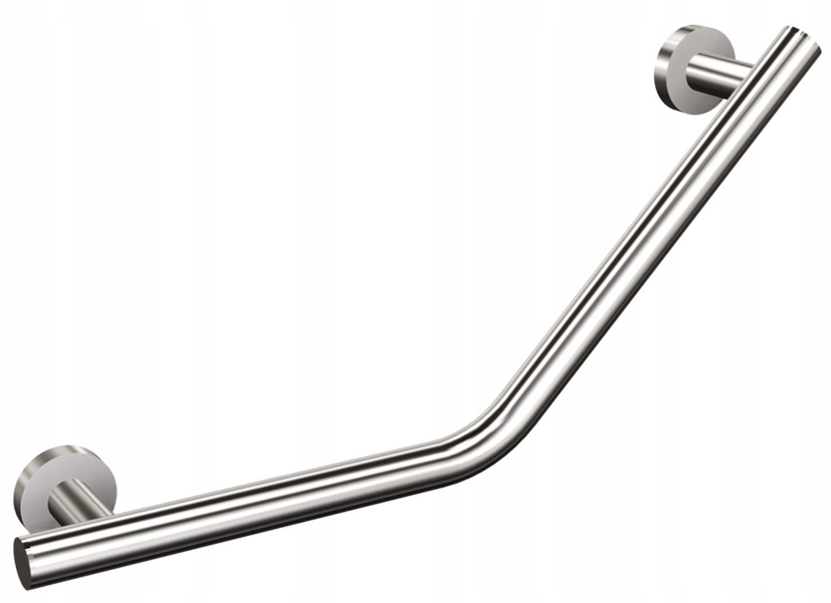 Andex Norwegian Hoekgreep 37x17 cm RVS - Badkamer & Douche