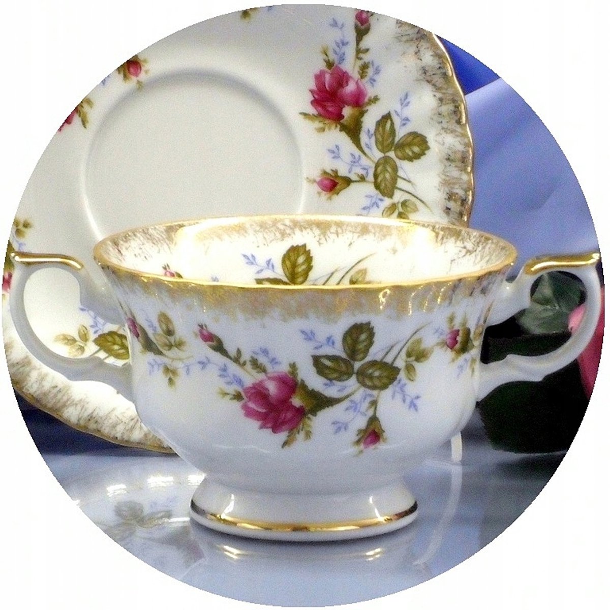 Malcer Porselein Iwona Bulionówka 400 ml - Decor 001
