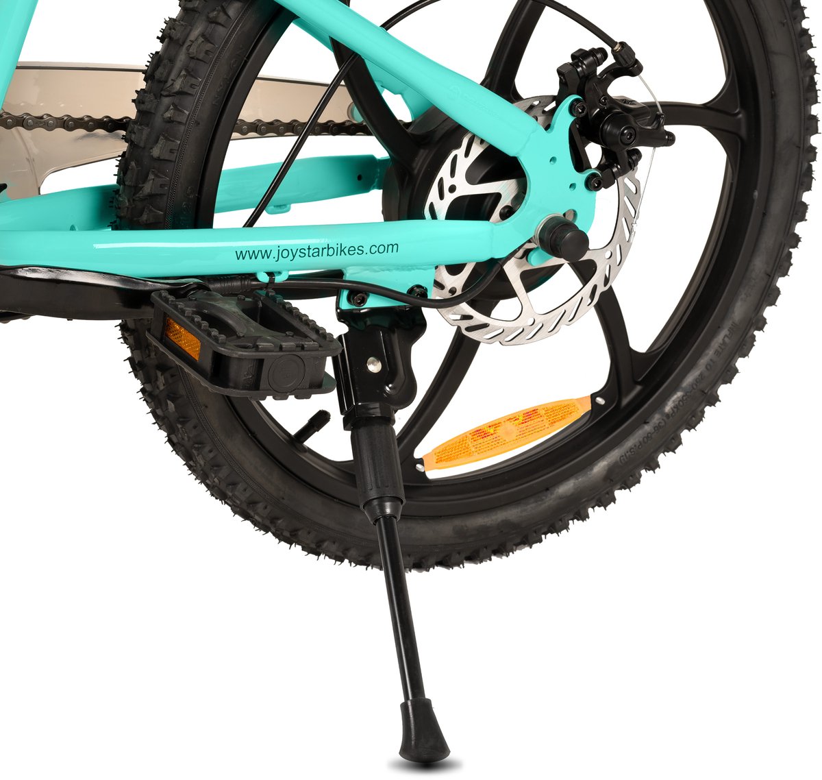 JOYSTAR Elektrische Fiets E-Bike – 20 Inch – Voor Kinderen/Tieners – 250W Motor – 1 Versnelling – Bladwiel – Mechanische Schijfremmen – Groente - Geschikt voor buitenactiviteiten in de lente – foto 4