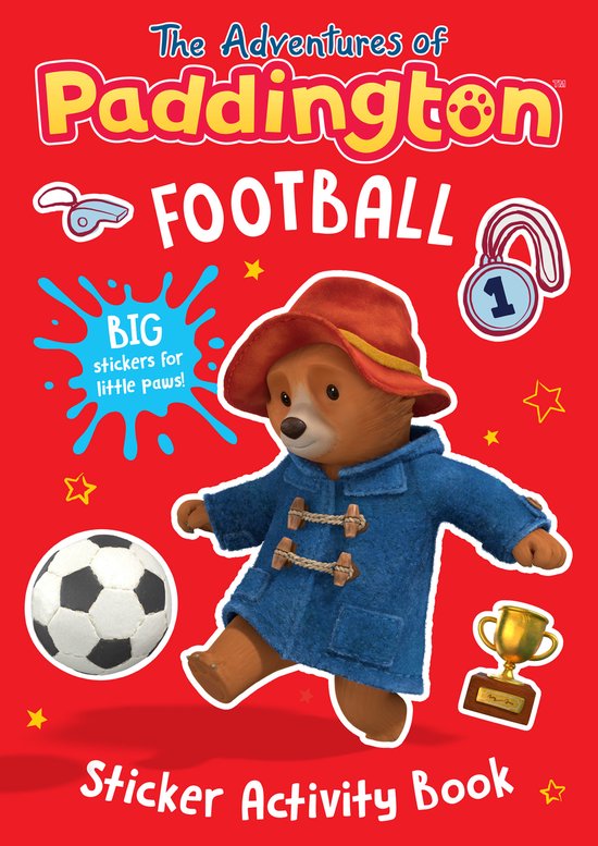 The Adventures of Paddington- Football Sticker Activity Book