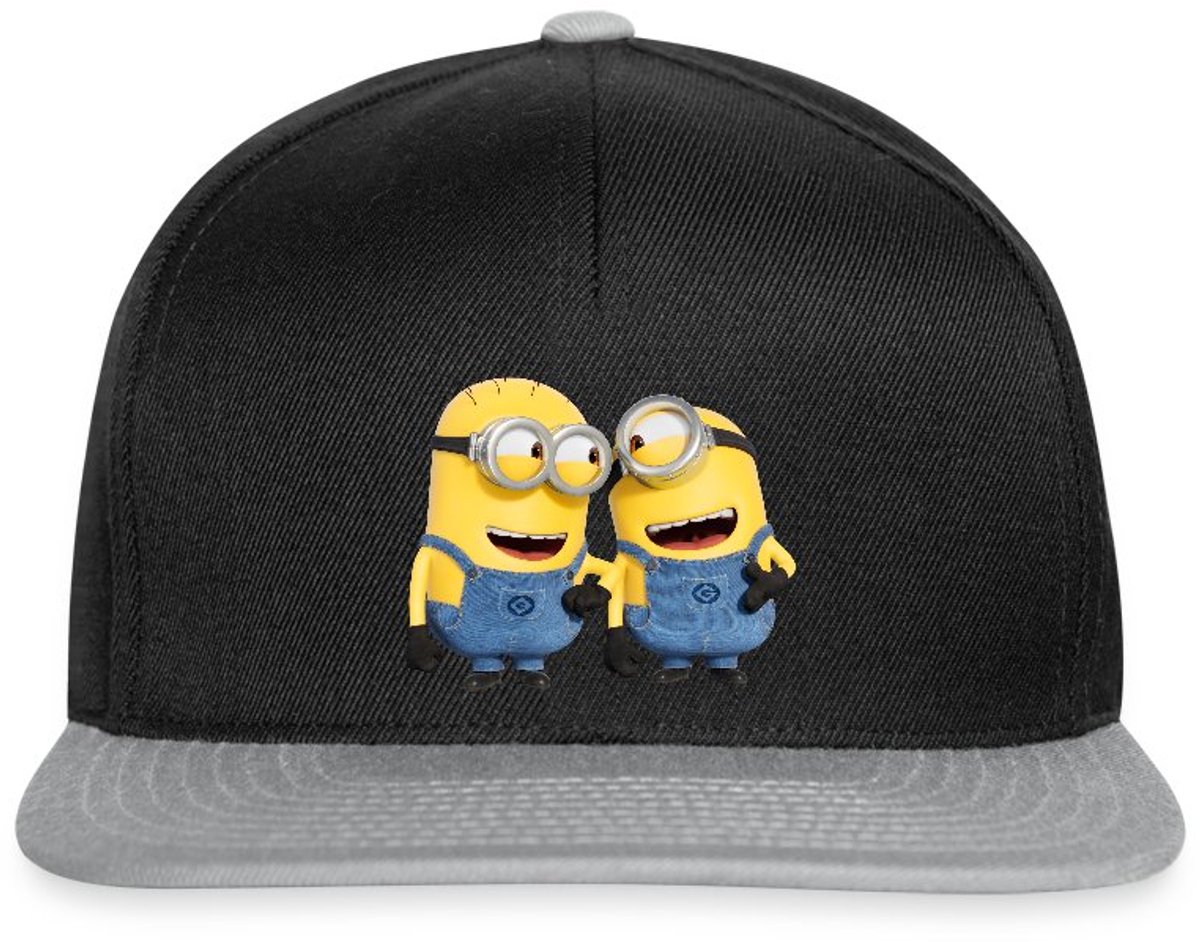 Minions Phil En Stuart Grappig Snapback cap