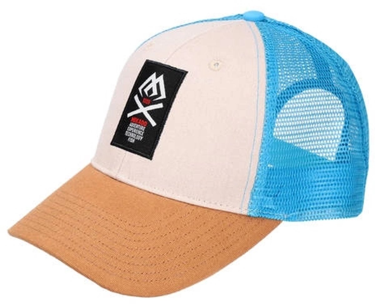 Mikado Trucker Pet - Avontuur - Blauw - Vissersmuts
