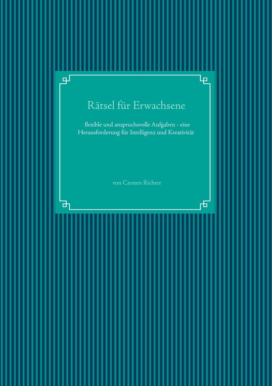 Rätsel für Erwachsene - cover