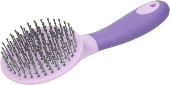 Epplejeck Manenborstel Epplejeck Met Handvat Paars Epplejeck Manenborstel Epplejeck Met Handvat Paars