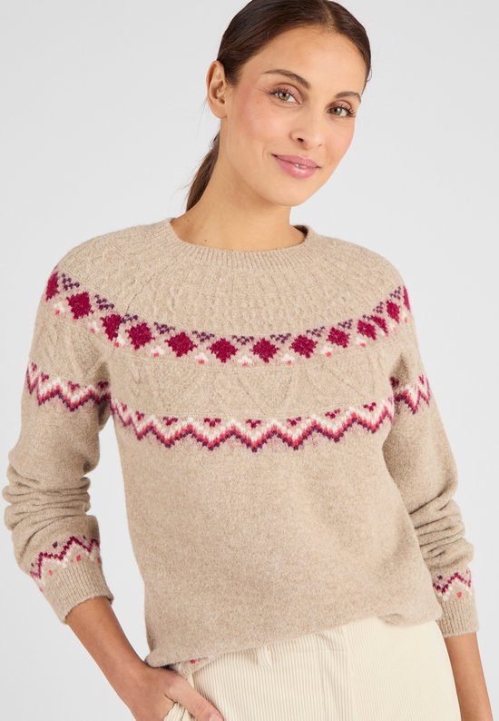 Pull Jacquard Pour Femme