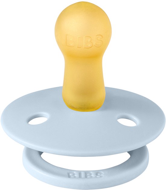 BiBS - Colour Collection - Stage 3 Fopspeen - 18+ maanden - 2 stuks - Iron / Baby Blue van BIBS — afbeelding 2