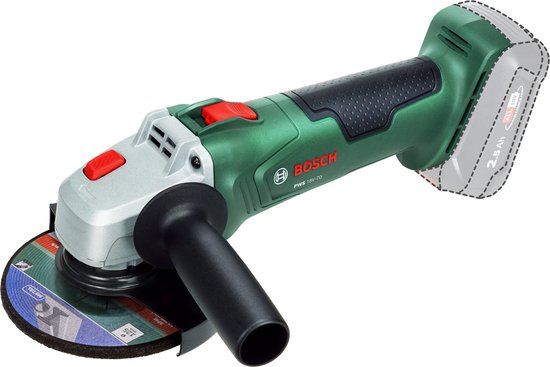 BOSCH draadloze haakse slijper – PWS 18V-70 – 125 mm – 18V