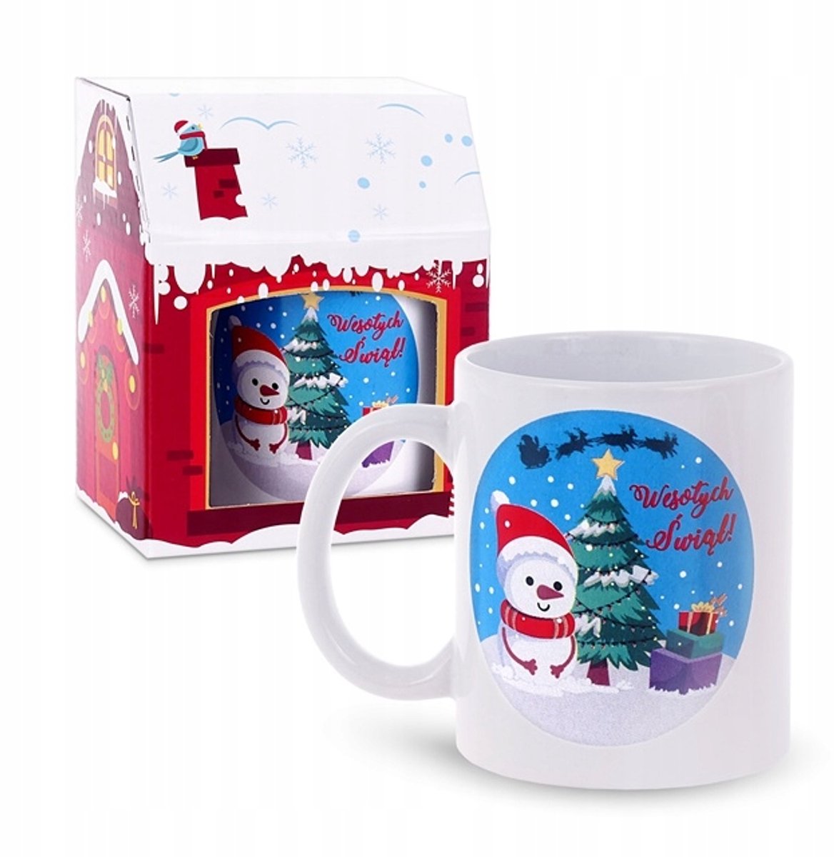Kerstmok Sneeuwpop - Leuk Cadeau voor Kinderen