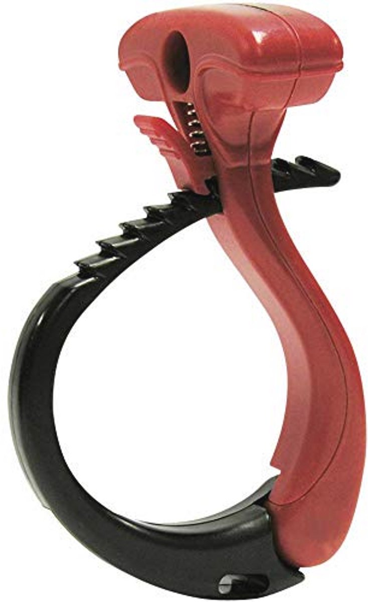 Kabelwrap XL voor bundelen van kabels, leidingen en slangen – binnendiameter 57 – 92 mm, draagkracht tot 90 kg, afneembare sluiting, UV-stabiel en halogeenvrij
