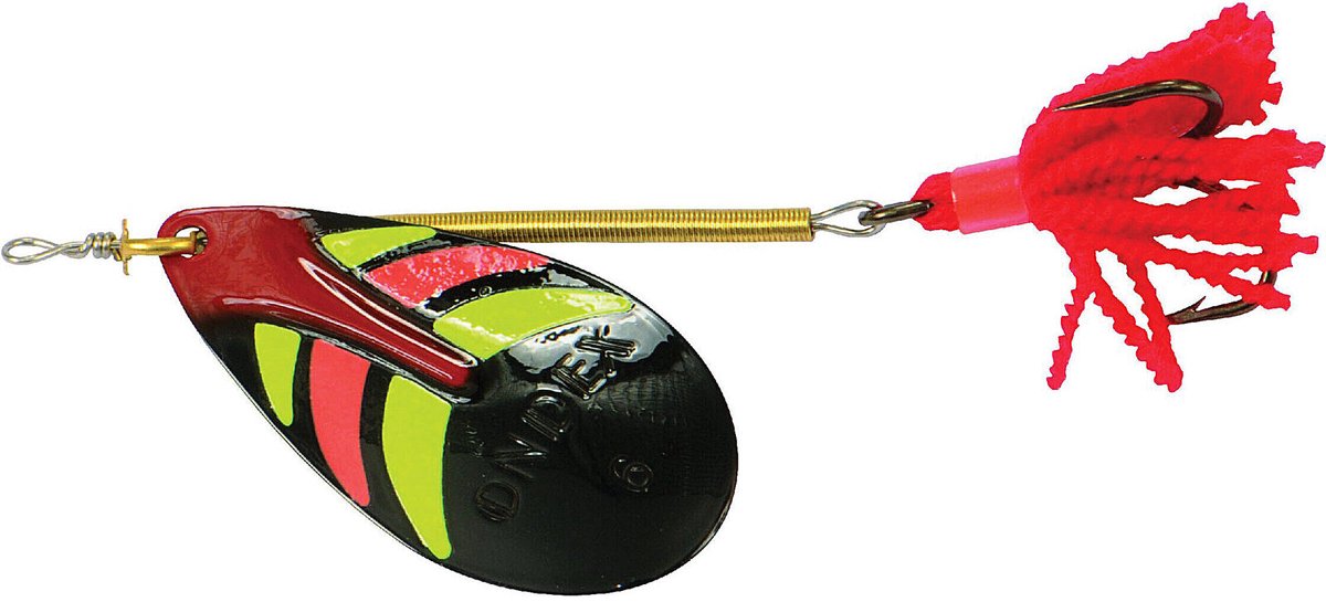 Ondex Ondex Neon Black Spinner – onverzwaarde spinner in diverse maten Maat 1 / 1,5 gram