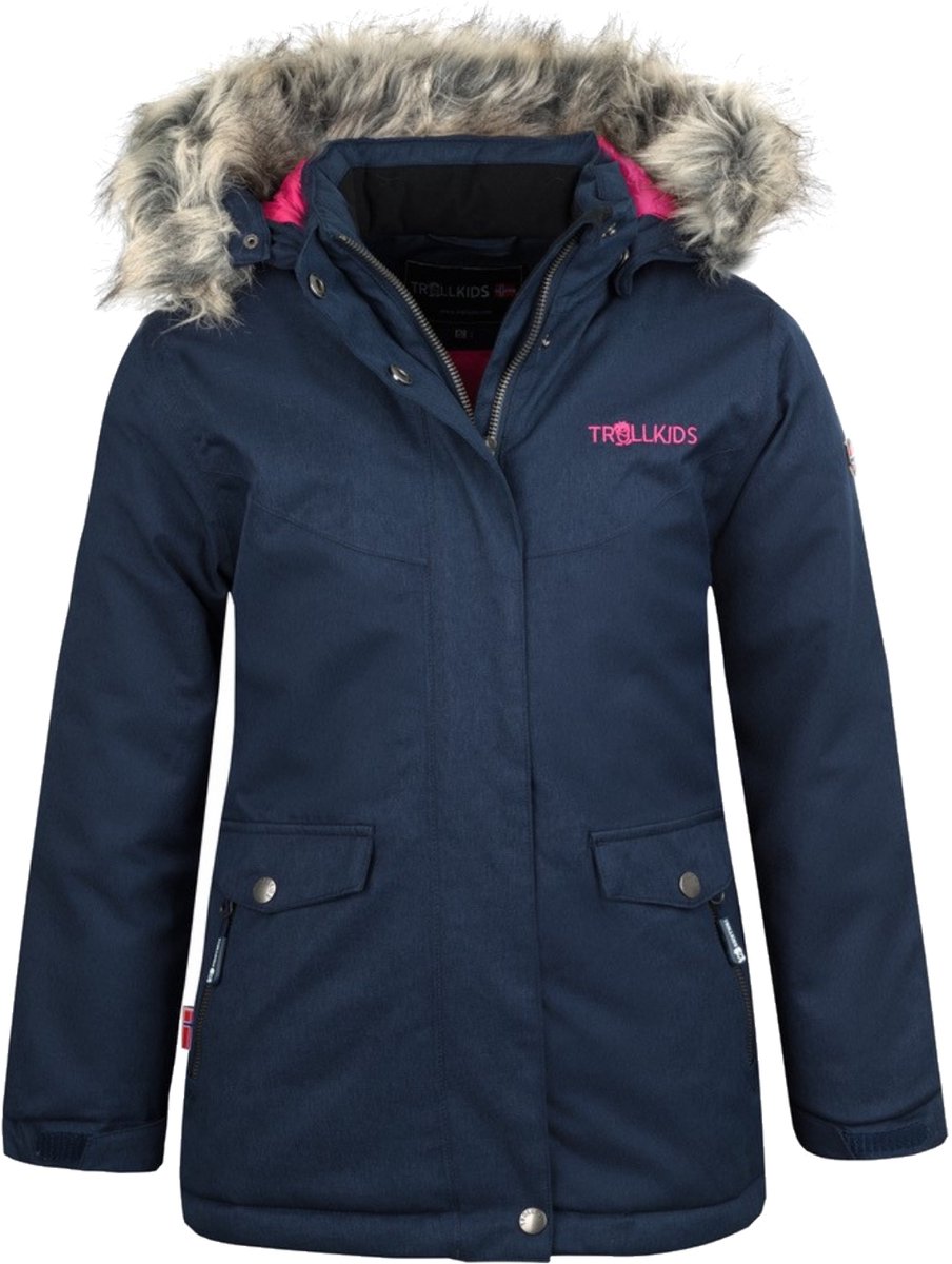 Trollkids Oslo Xt Jas cm Meisjes Marineblauw