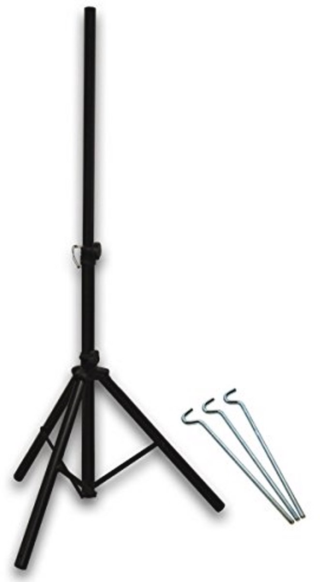 Driepoot Statief voor Satellietantenne - 120 cm Verstelbaar Hoogte - Inclusief 3 Haringen - Ideaal voor Camping en Balkon