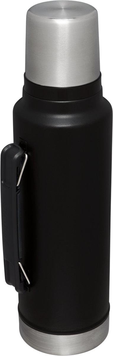 Stanley Classic Legendary Thermosfles 1.4L Houdt 40 Uur Warm, 35 Uur Koud - Lekvrij - Vaatwasserbestendig - BPA-Vrij - Voor Koffie, Thee en Meer - Roestvrijstalen Thermoskan - Matte Black – foto 5