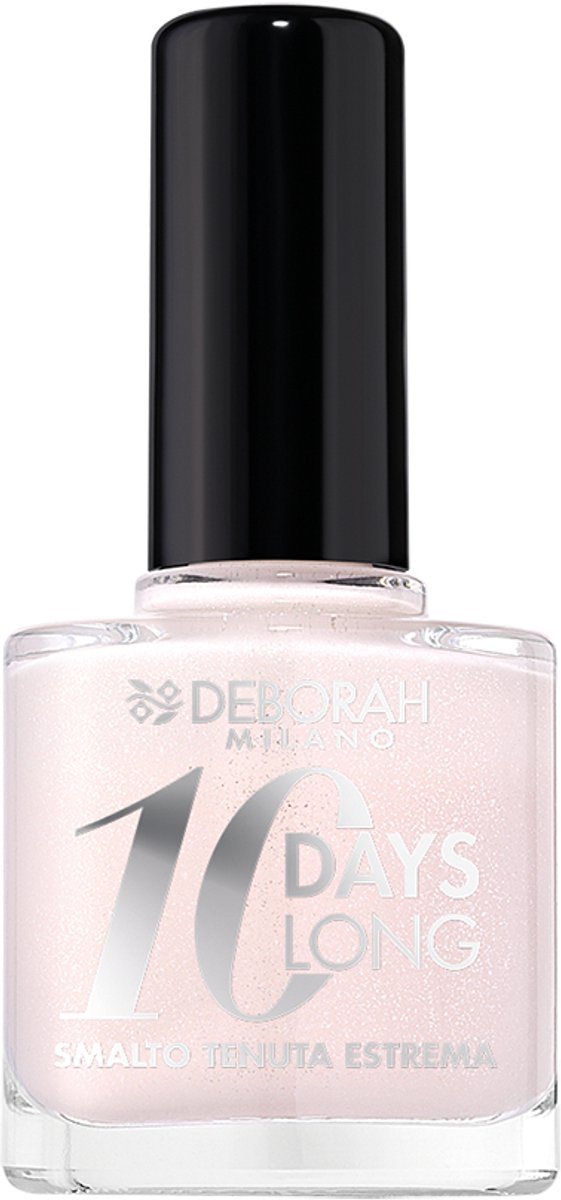 Deborah Milano 10 Days Long, 11 ml, Roze, Darling Pink, Kleurend, Bescherming, Fles, Borstel