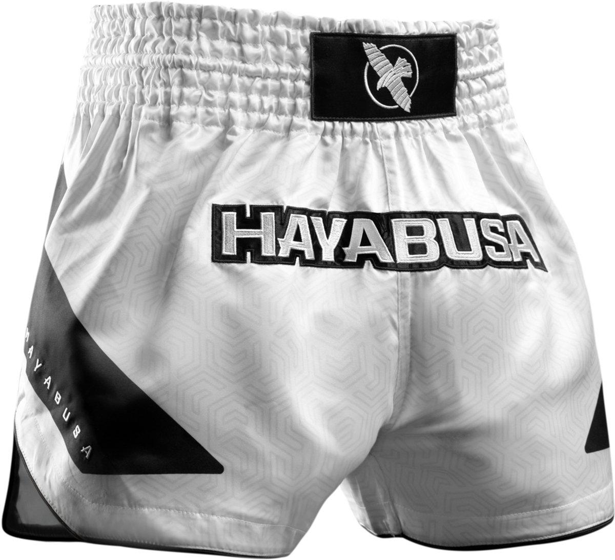 Hayabusa Core Muay Thai Shorts - Wit XXL