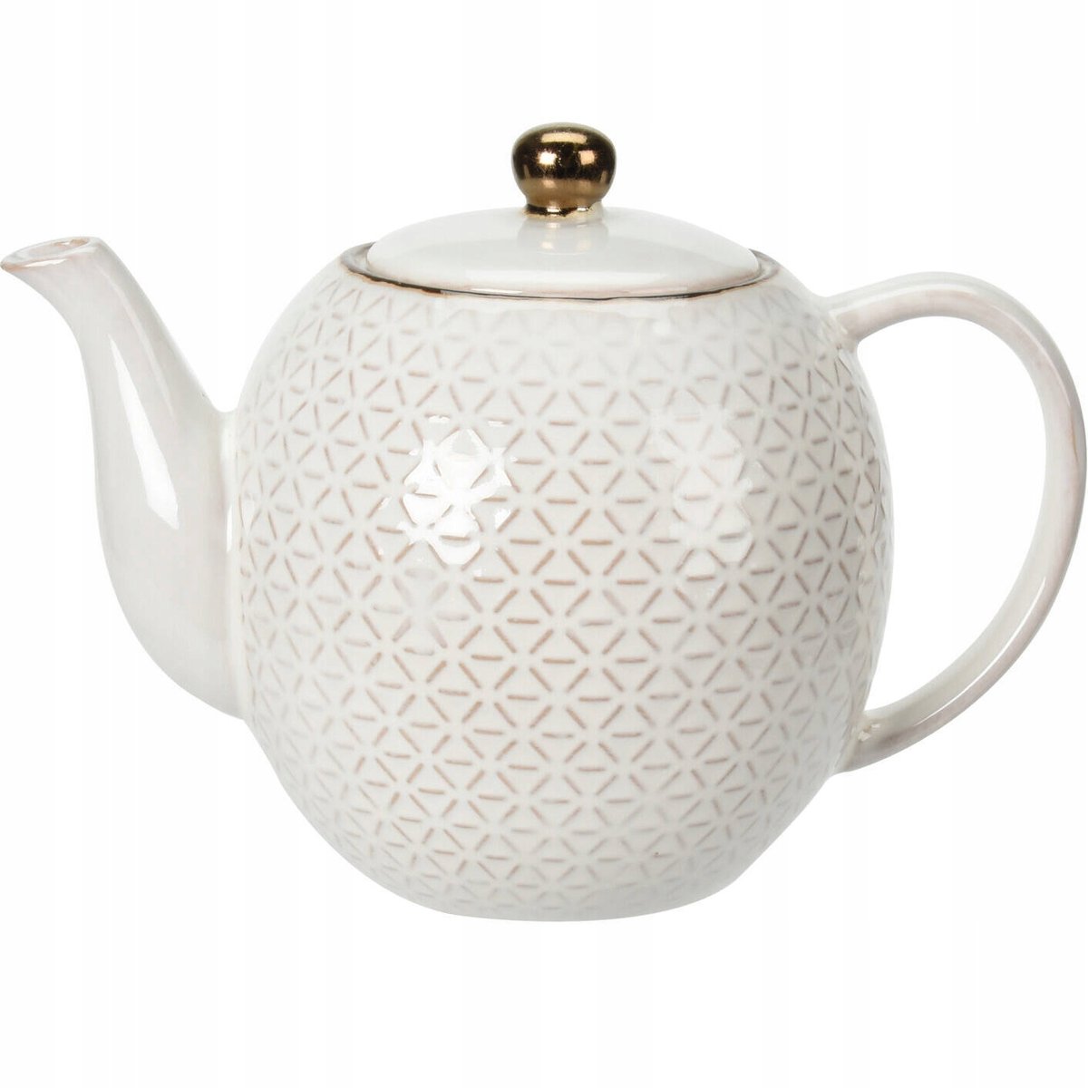 Steengoed theepot 1,1L - Elegant ontwerp, vaatwasmachinebestendig