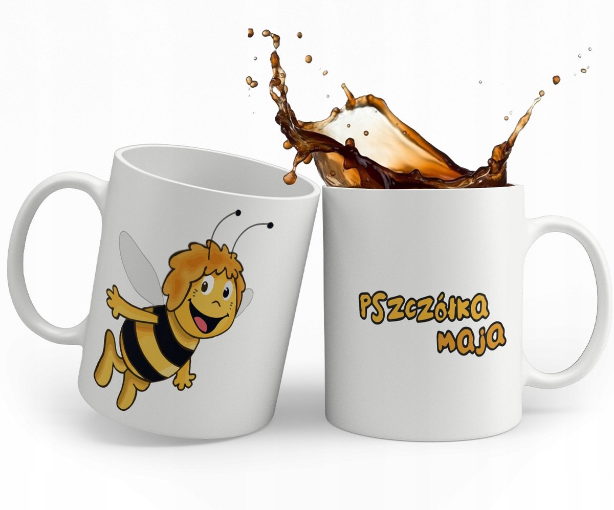 Kopje met Pszczółka Maja opdruk - 330ml Keramiek