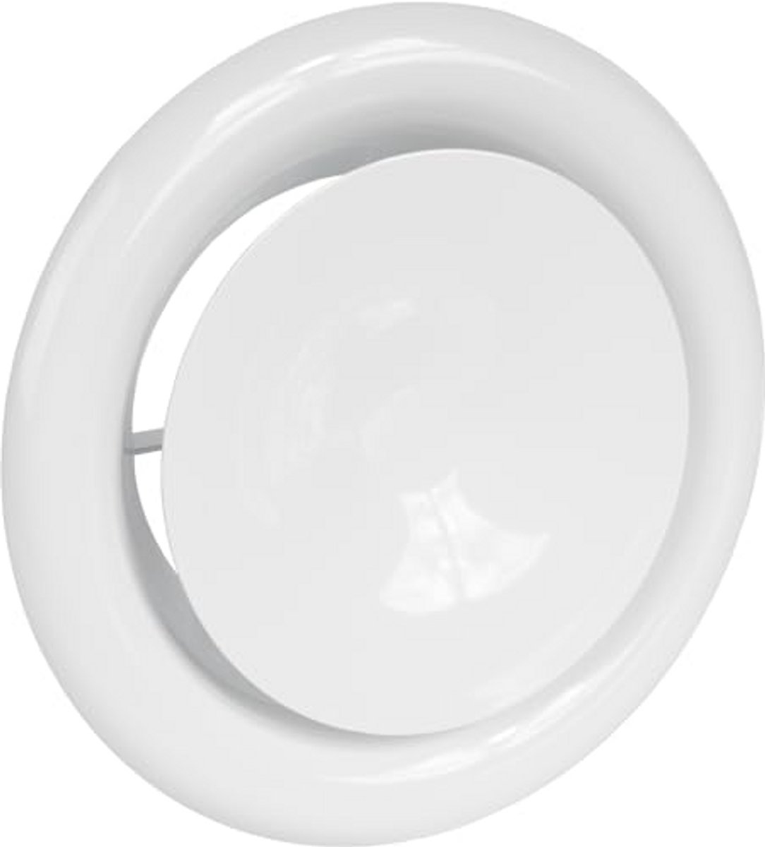 Metalen Verstelbare Diffuser 6 Inch - Ronde Luchttoevoer Vent Cover voor Muur of Plafond - Voor Warmte en Koeling Ventilatie