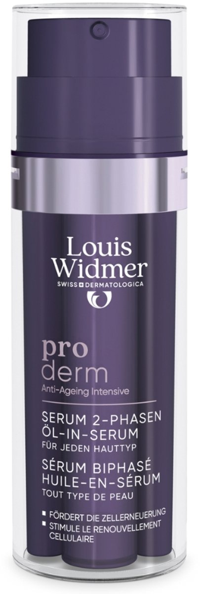 Louis Widmer Proderm Tweefasig Serum olie-in-serum 0%parfum