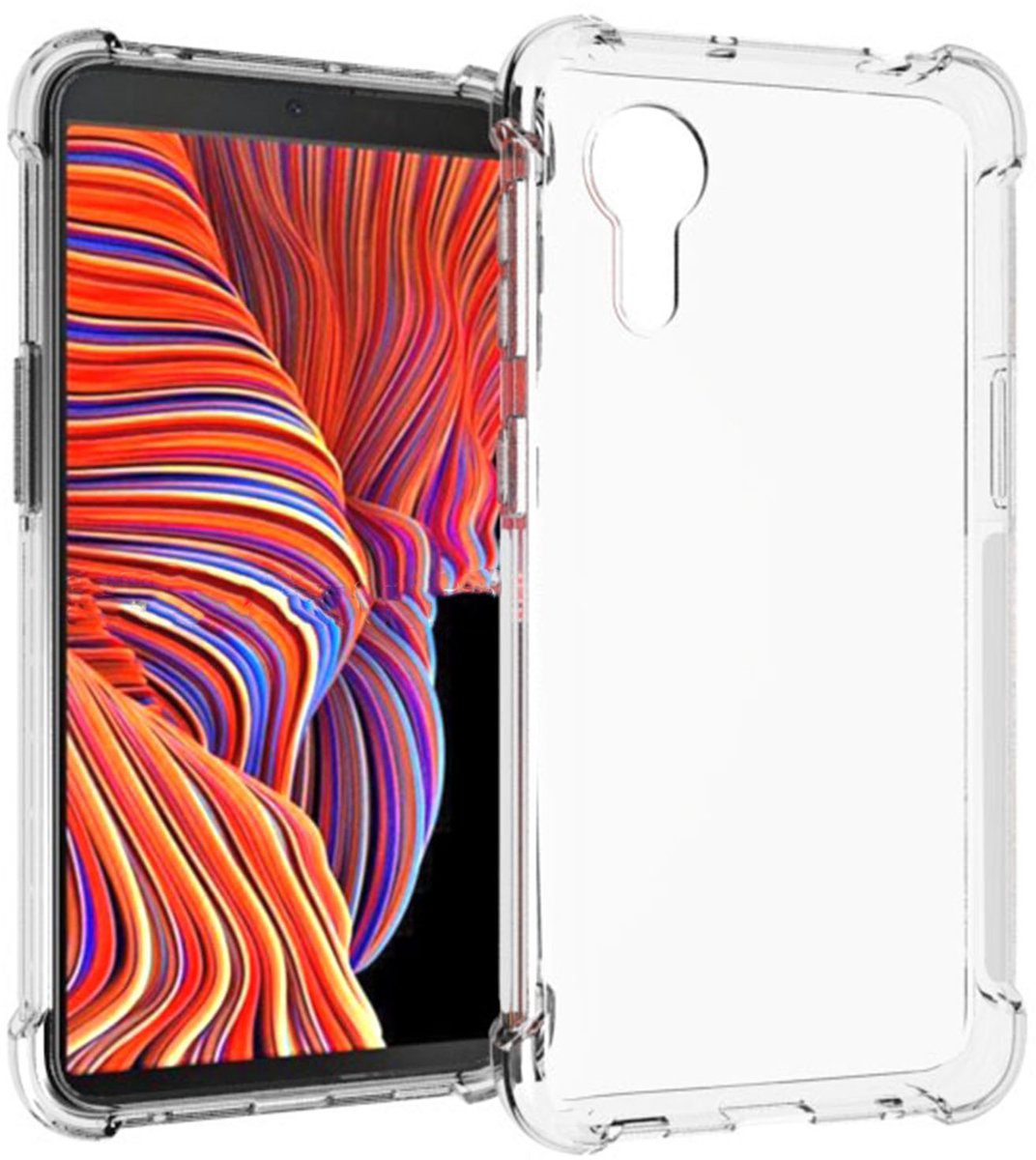 imoshion Hoesje - Geschikt voor Samsung Galaxy Xcover 5 - Shockproof Case - Transparant