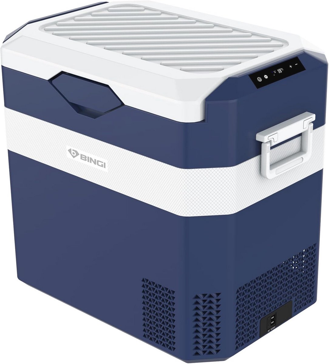 Draagbare Koelbox 38 Liter voor Auto, Vrachtwagen, Camping en Thuisgebruik - 12/24 V DC en 230 V AC