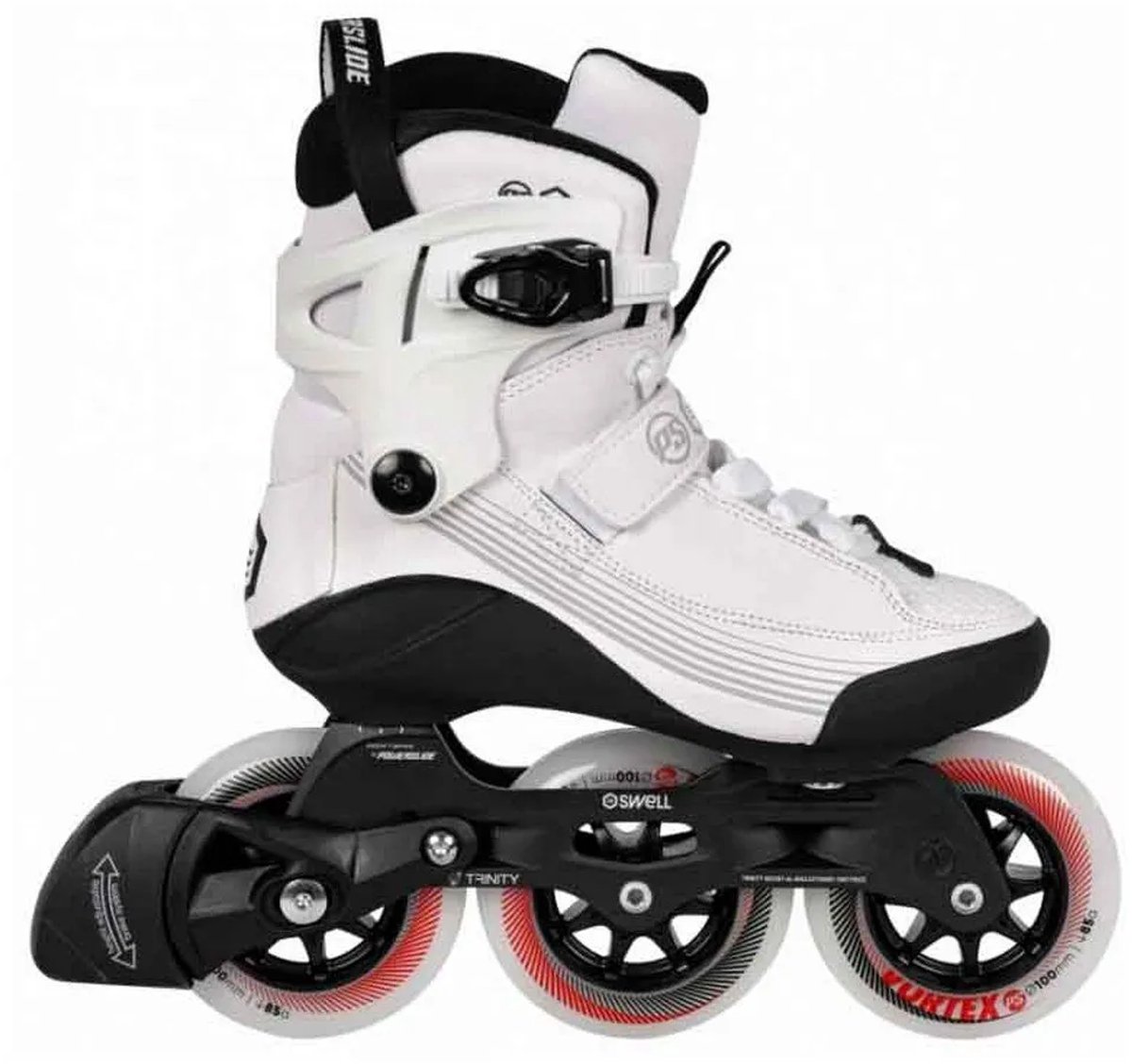 Powerslide Swell Stellar 100 Inline Skates Wit EU 38-39 Kinderen