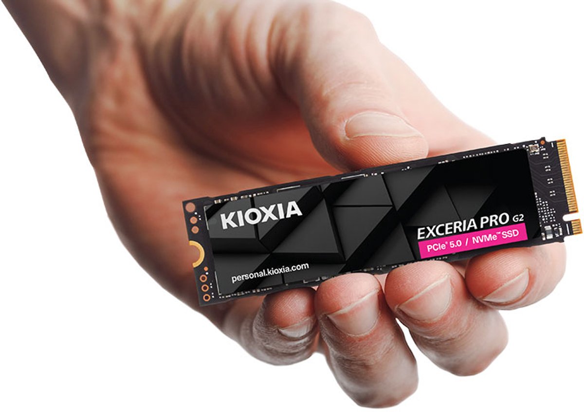Kioxia - Exceria PRO G2 1TB - M.2 80mm PCI Express 5.0 - NVMe
