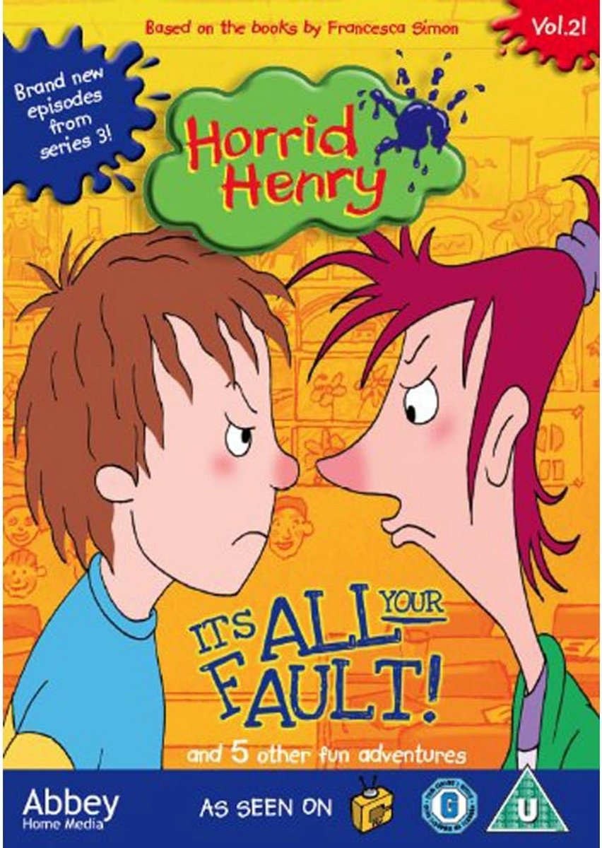 Horrid Henry - It's All Your Fault DVD