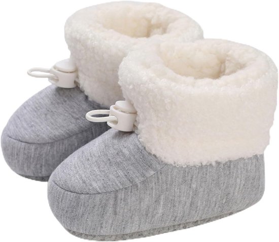 Winter baby schoenen - warme, antislip en verstelbare sneeuwschoenen voor 0-18 maanden