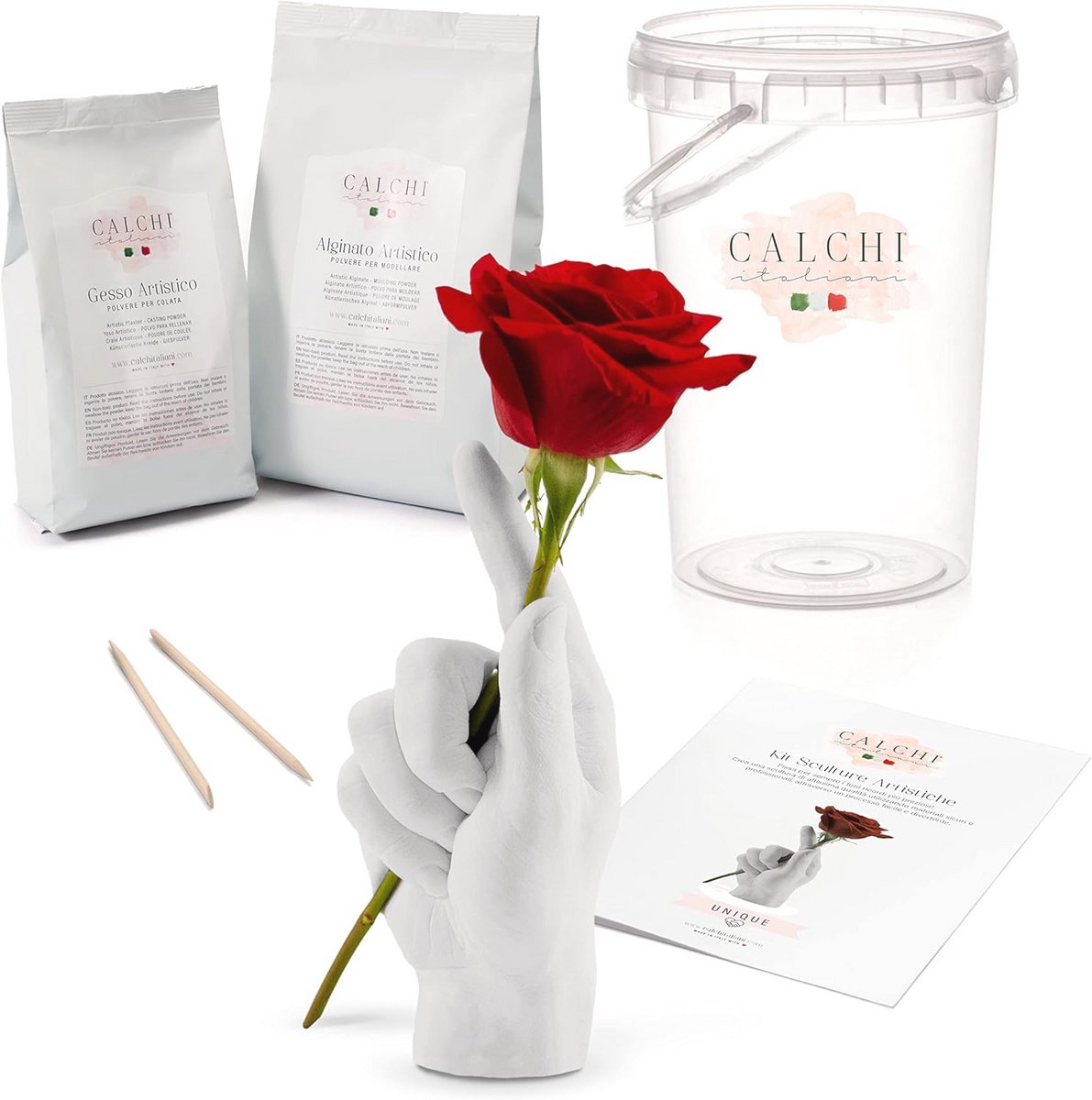 Extra Hoge Gipsafdruk Set voor Handen - Professionele Kits voor Creatieve Sculpturen