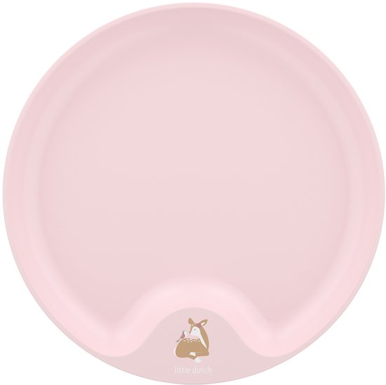 Mepal Mio Kinderbord Little Dutch - Magnetronbestendig - Met greep - Kinderservies - Fairy Garden