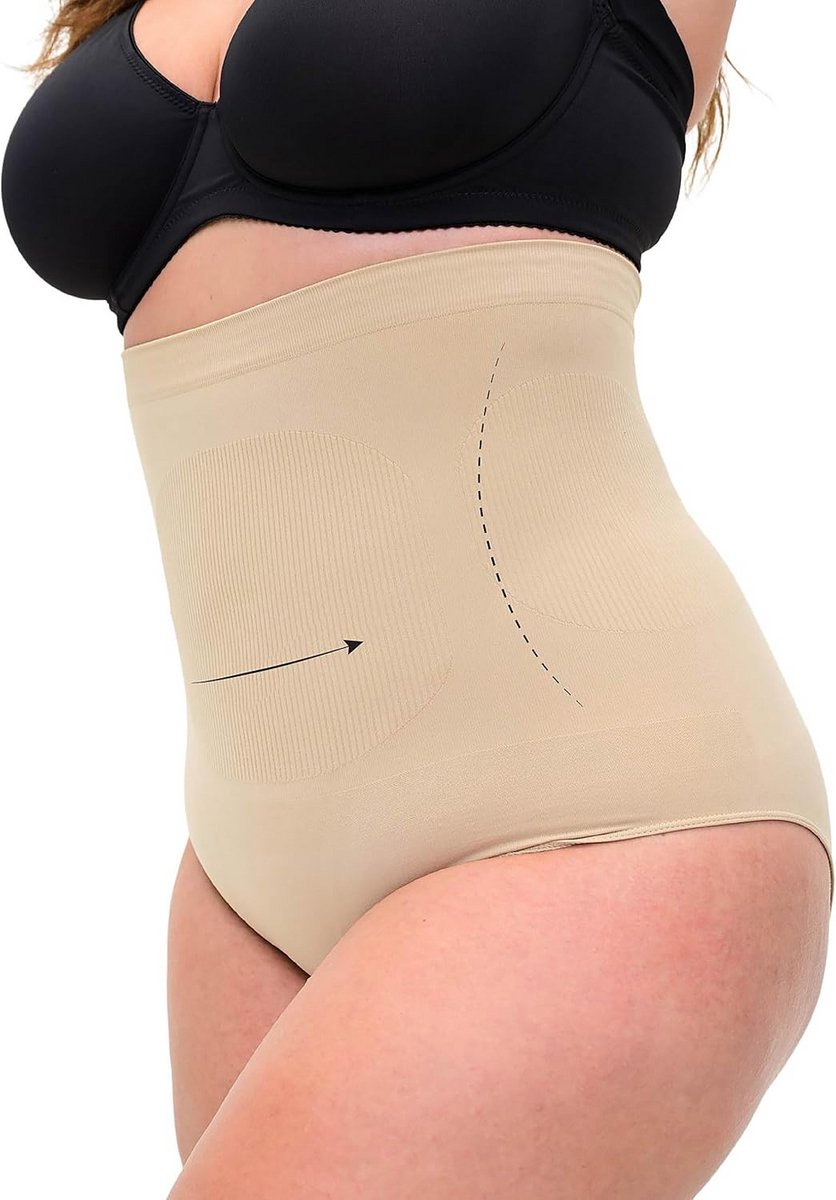 Dames Plus Size Shapewear Tights - Hoge Taille