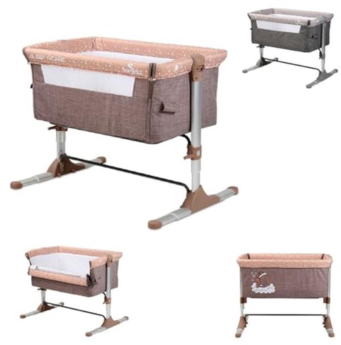 Opvouwbare Babywiege Cododo met Transporttas en Matras - Beige