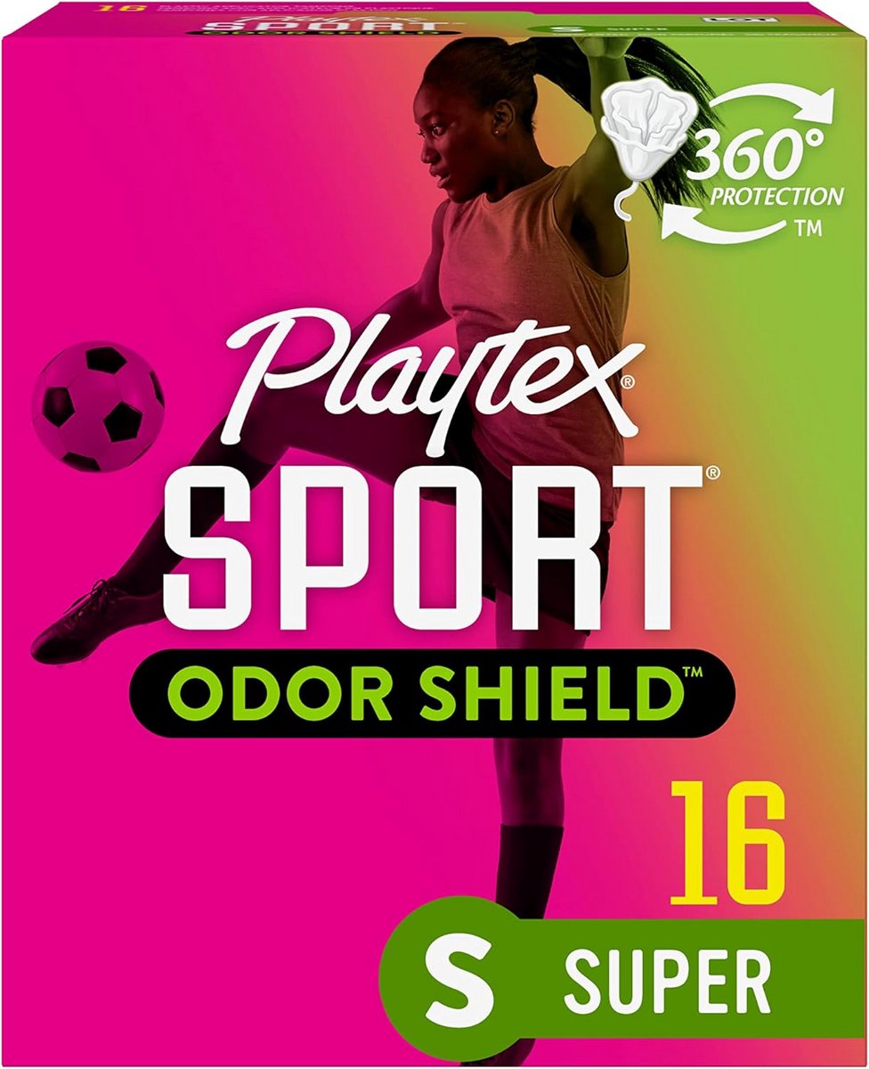 Tampons voor Sport Activiteiten, Super Absorptievermogen, Ongeparfumeerd - 16 stuks