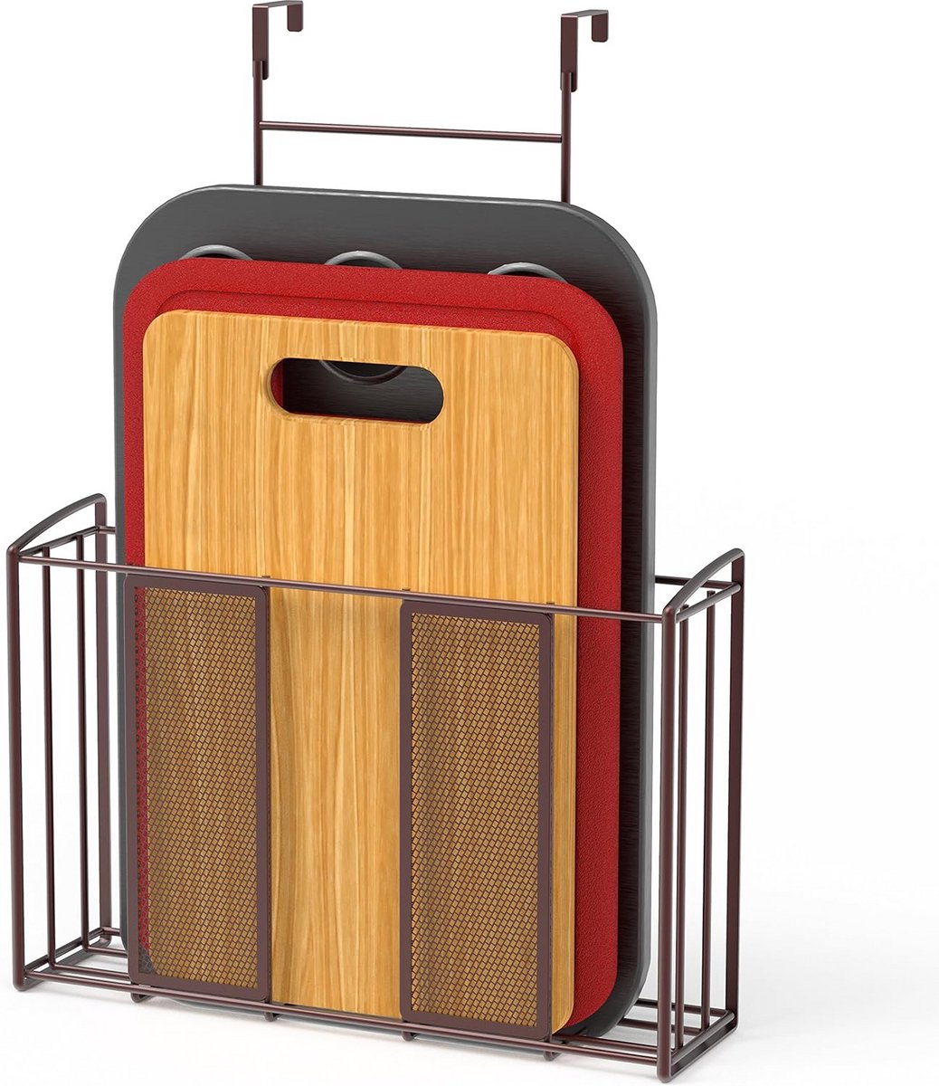 Deur Organizer met Gaaspanelen - Ophangbaar voor Kast of Wand