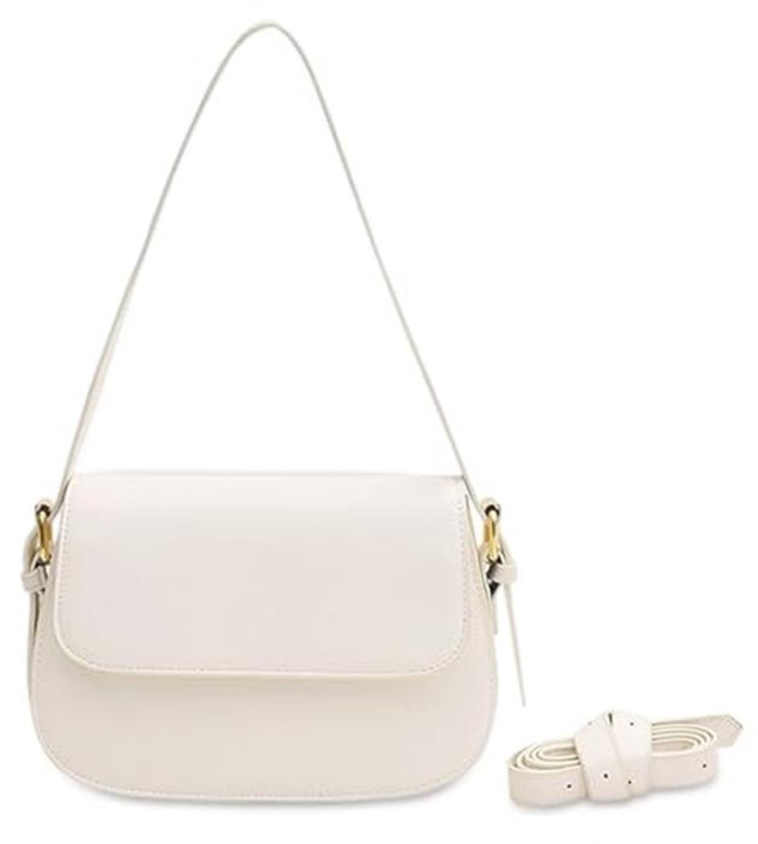 Women's Small Shoulder Bag, Elegant PU Leather Shoulder Bag, Fashion Crossbody Bag for Everyday Shopping, Going Out