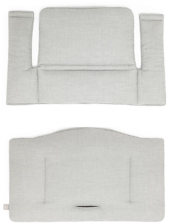 Stokke Tripp Trapp bundel Cashmere Grey - Babyset Cashmere Grey - Newborn Vanilla White/ Beige - Tray Vanilla White - Kussenset Beige van Stokke — afbeelding 3