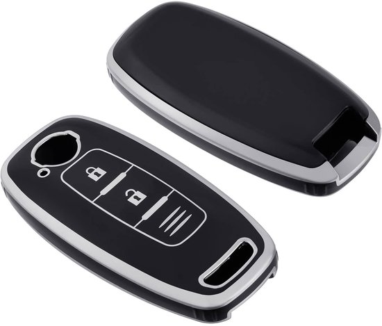 2-knops reserve afstandsbediening autosleutel shell case houder voor Nissan MICRA Xtrail Juke Qashqai J11 Sunnyunny