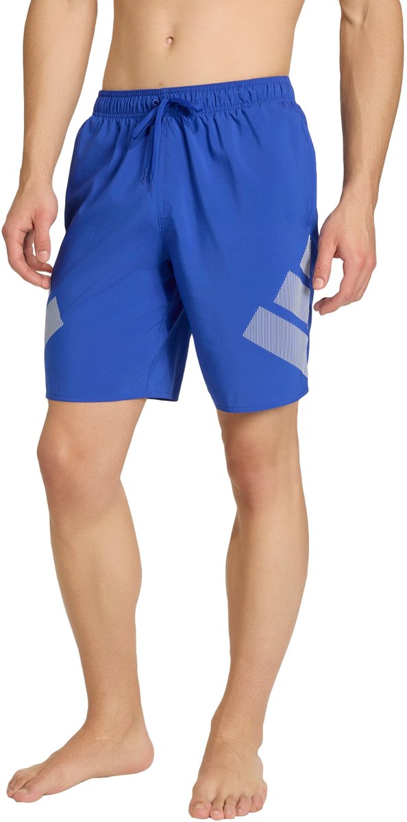 Adidas Sportswear Big Bars Short 8-Inch Heren Blauw