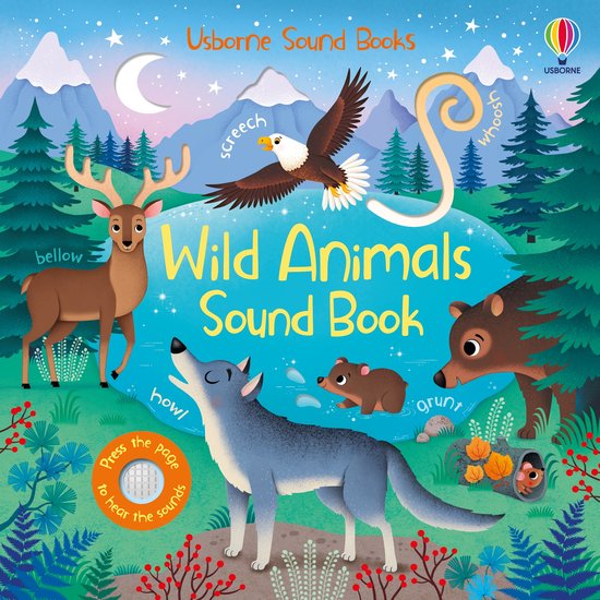 Sound Books- Wild Animals Sound Book - cover