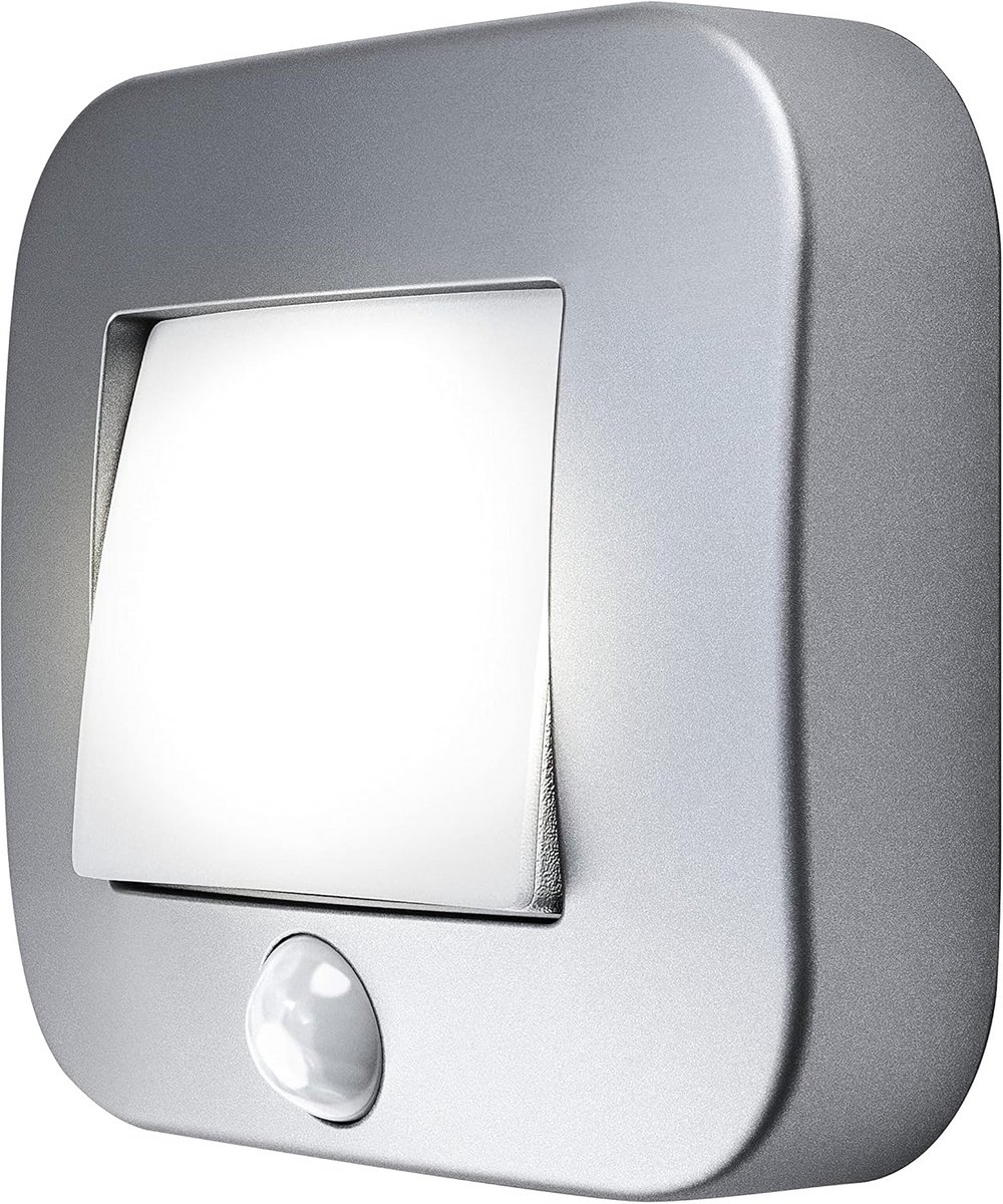 Draadloze LED Nachtlamp met Bewegingssensor en Dag/Nacht Sensor - Batterijgevoed Licht voor Binnen en Buiten