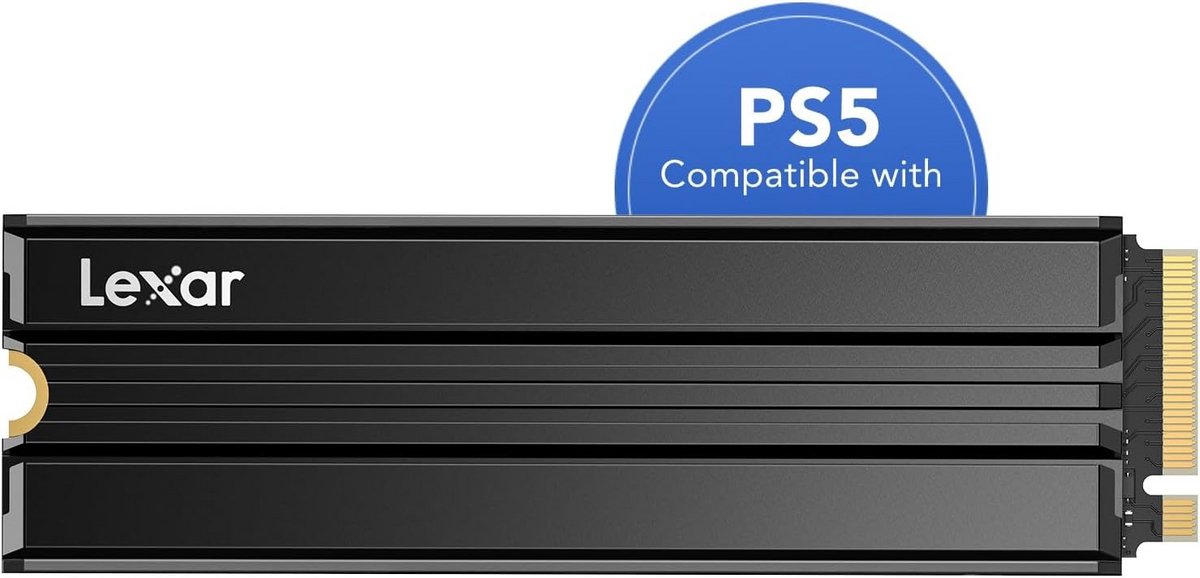 Interne SSD 1TB M.2 2280 PCIe Gen4x4 NVMe 7400MB/s - Geschikt voor PS5 en PC Laptop