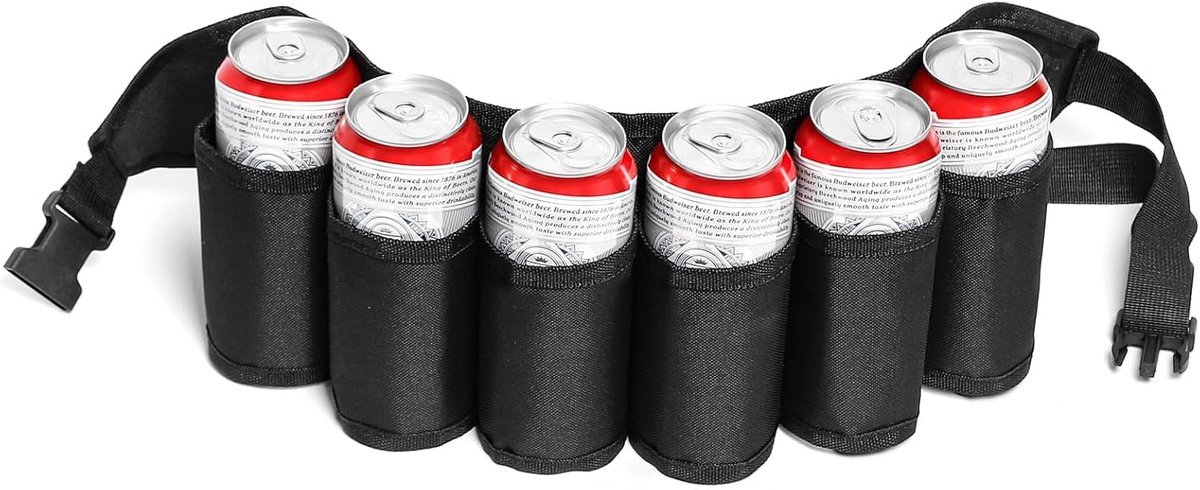 Stunq® Compacte Draagbare Drinkhouder voor Tot Zes Blikken of Flessen – Perfect voor Activiteiten en Evenementen