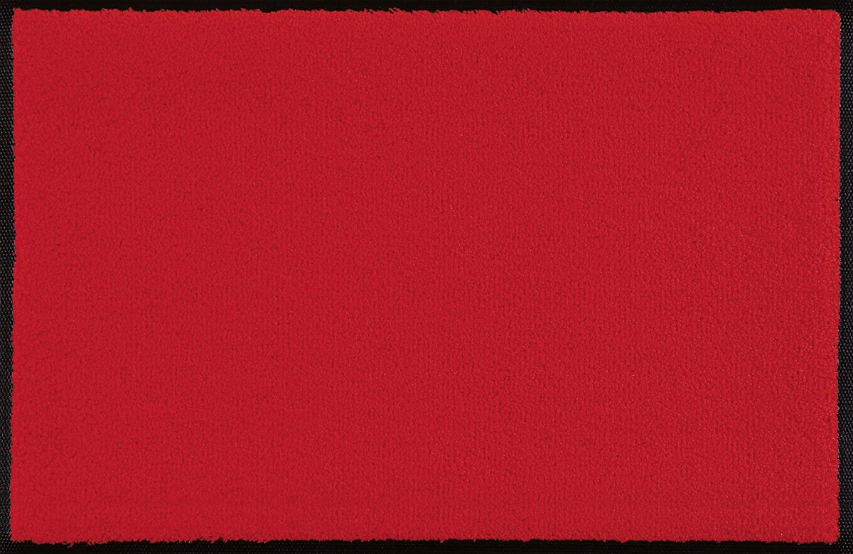 Unyqoos Stijlvolle en Praktische Rode Voetmat voor Diverse Binnenruimtes rood