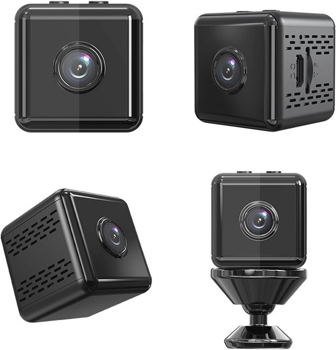Draadloze Mini Camera met 1080p Nachtzicht en Bewegingsdetectie
